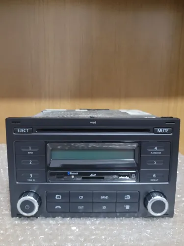 radio rd5 vw golf polo 2din visor azul