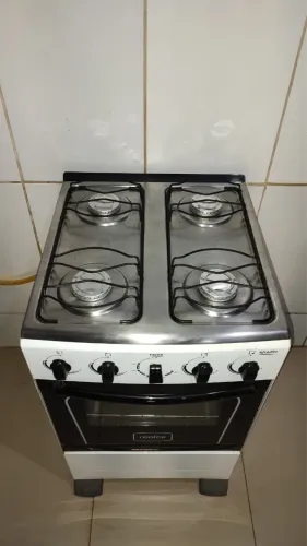 Fogão realce branco 