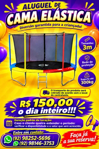 Aluguel Cama Elástica