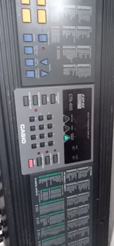 TECLADO CÁSSIO COM DEFEITO 