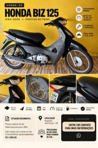 Honda Biz 125 2006