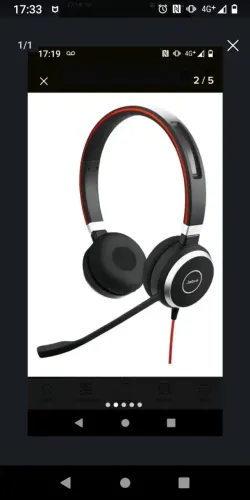 Fone Java Evolve 40 Zero sem uso