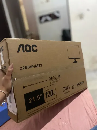 Monitor AOC 21.5p 120hz NOVO LACRADO
