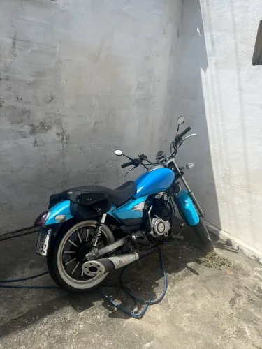 Mirage 150 cor azul claro custom