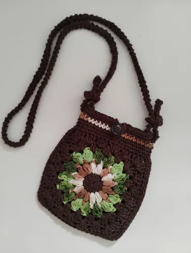 Bolsa de crochê melissa 