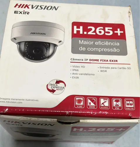 Vendo câmera IP DOME Hik Vision