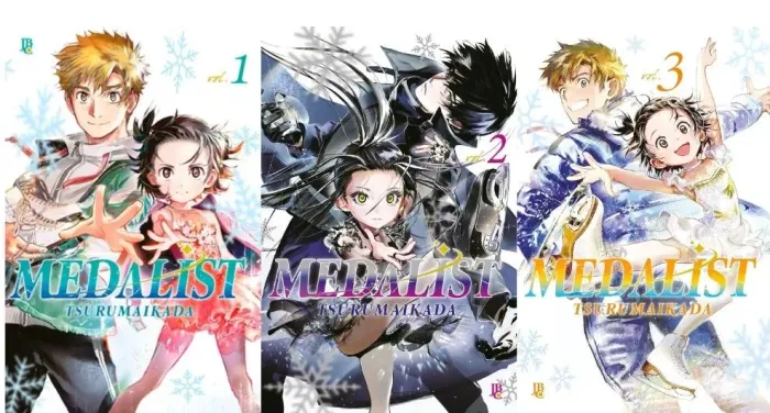 Medalist volume 1 ao 3 mangas jbc novos lacrados
