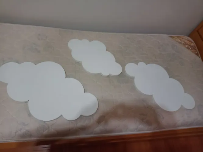 Decoração de quarto infantil nuvem