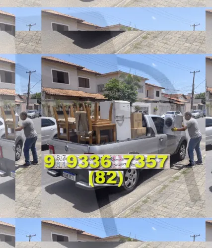 Frete rápido! João oferece serviço de transporte em Ponta Verde e Centro.