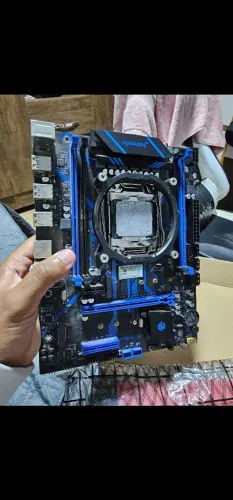 Kit Xeon E5-2666 V3 + Placa-Mãe X99 QD4 + Cooler