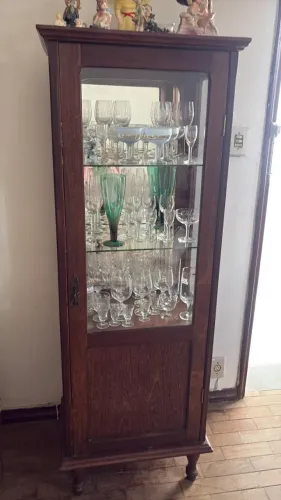 Cristaleira pequena (vintage)