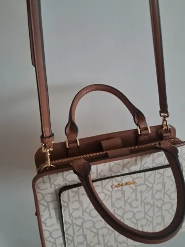 Bolsa Calvin Klein branca NOVA