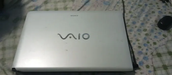 Notebook Sony com defeito