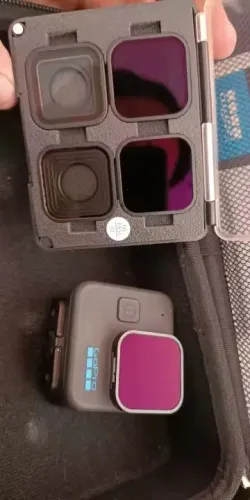 Kit de filtros ND com 4 lentes novas para Go Pro Hero 9 ate a 12