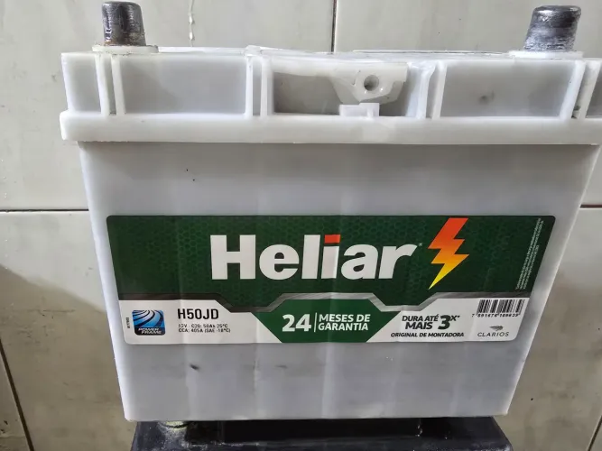 Baterias Automotivas 50 Amperes Heliar Honda Civic