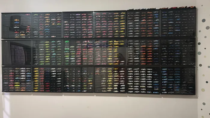 Coleção de hot wheels