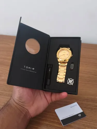 Relógio Tomi Gold