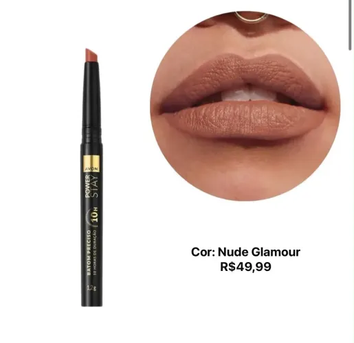 Batom em stick AVON 10 hrs de duração