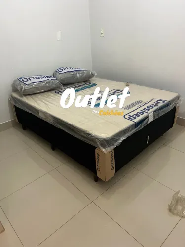 Cama box conjunto casal d20 mega oferta