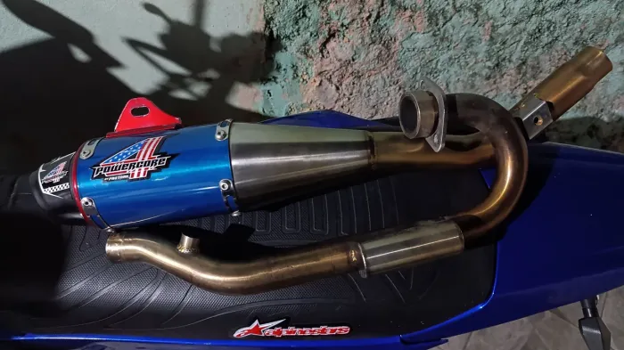 Escapamento Full Inox Pro Tork Powercore 4 - Lander 250 (06 a 17)<br>