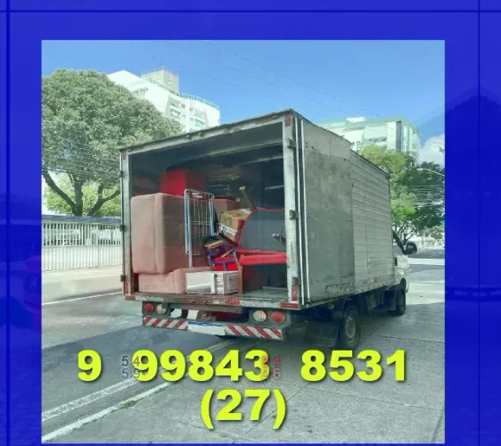 Mudança fácil e rápida! frete seguro e cuidadoso para você!