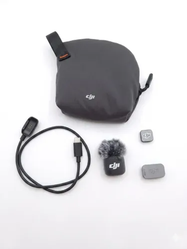 Microfone Transmissor Sem Fio DJI Mic 2 (Novo / Pronta Entrega)