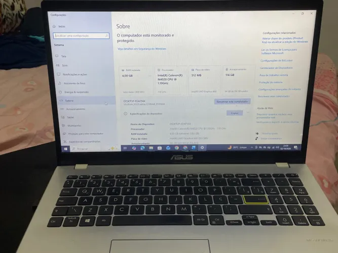 Notebook Asus E510M