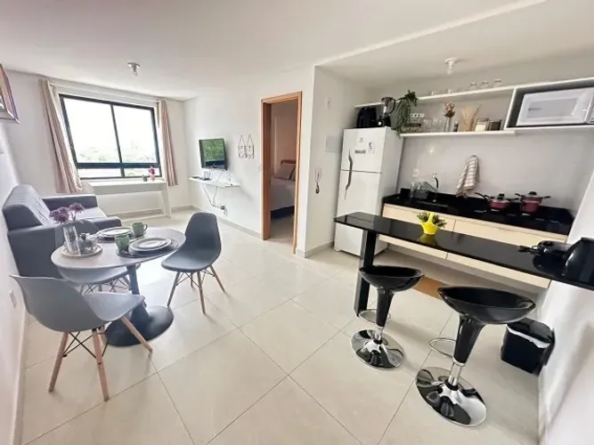 Exclusive Home | Flat Mobiliado | Locação | Vista para o Açude Velho | R$ 2.300,00/ mês