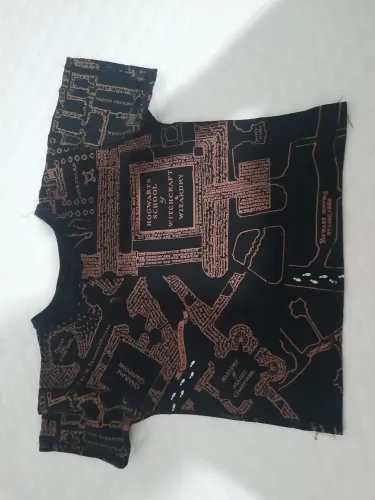 Camisa Mapa do Maroto Harry Potter original piticas 