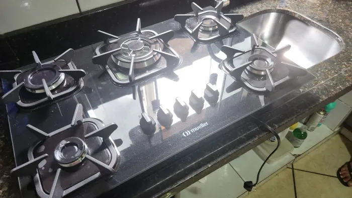 Fogão cooktop 5 bocas mueller