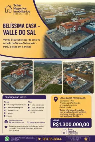 Belíssima Casa no Valle do Sal