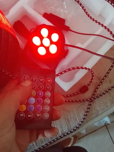 Mini canhão de luz