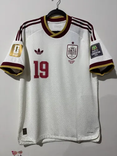 Camisa Espanha Copa do Mundo 2026 Vs França Yamal 19