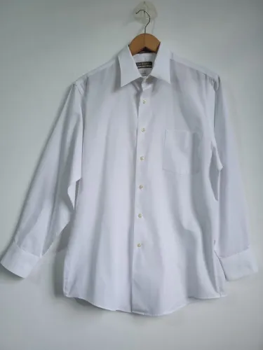 camisa social branca van heusen tam g