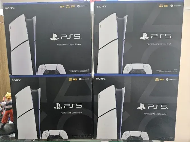 Ps5 slim digital semi novo aceitamos usado como entrada