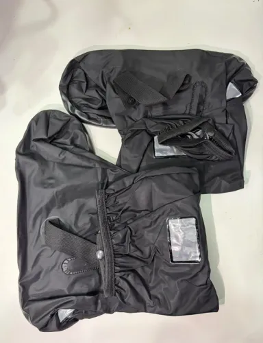 Capa protetora de sapato na chuva para motoqueiro