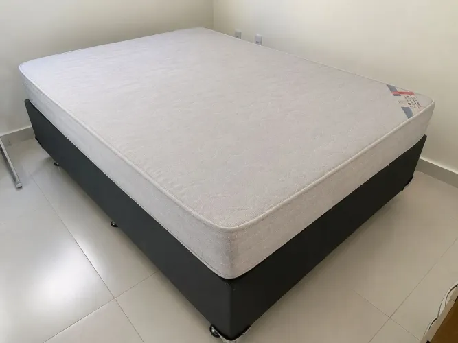 Colchão Nipponflex Slim Plus Casal + Base Box