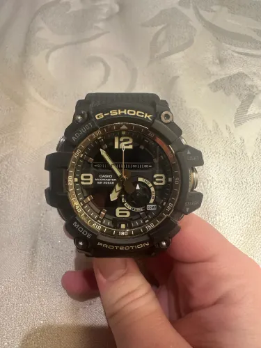 Relógio Casio G-Shock Mudmaster GG-1000GB-1A Preto/Dourado Original