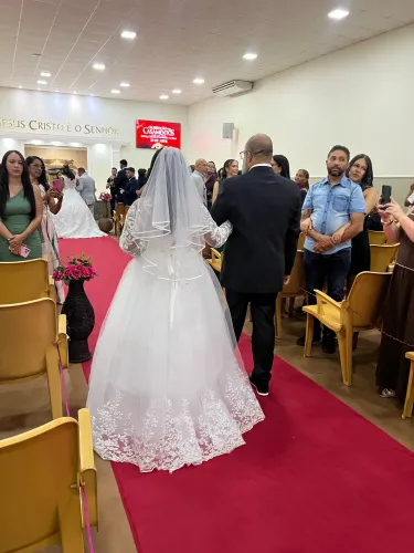 Vestido de casamento, buquê e saiote!!!