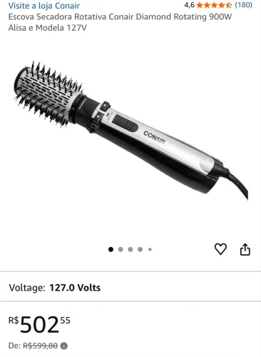 Escova modeladora Conair