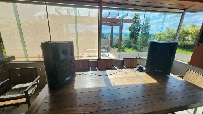 Caixas de som CSR3000 ativa + passiva