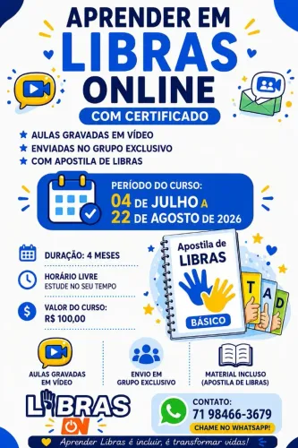 Curso de Libras