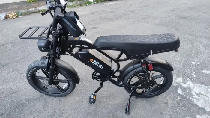 Bicicleta elétrica V8 na garantia