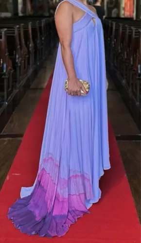 Vestido alphorria roxo 