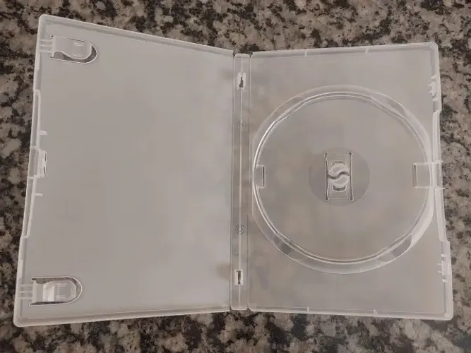 50 Caixas de DVD/CD transparente