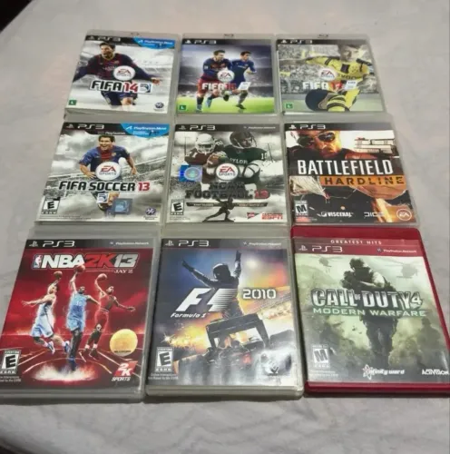 Lote Jogos Ps3