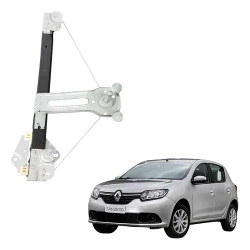 Máquina Vidro Elétrica Traseira Esq. Renault Sandero 2009