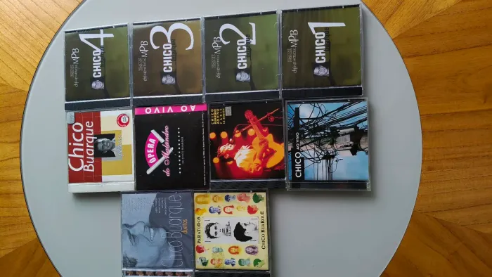 10 Cds coleção Chico Buarque