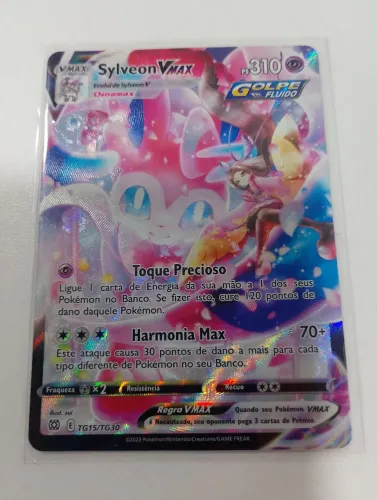Carta Pokémons Sylveon VMax NM - TG15/TG30