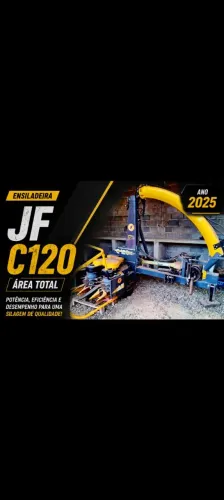 Ensiladeira JF C-120 Área Total ano 2025